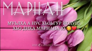 Мар-нан❤свекровь. Шолг1а нана