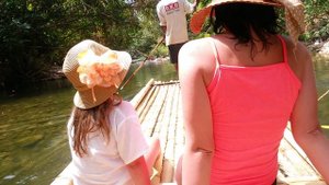 Тайланд, бамбук плот