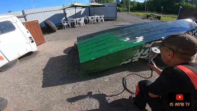 УАЗ ПАТРИОТ/ШУМ КОЛЕС и БАГАЖНИКА/КРАСИМ ЛОДКУ смотреть онлайн