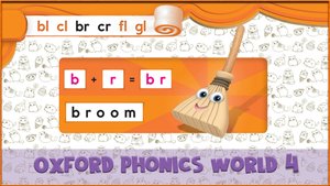 | br | Oxford Phonics World 4 - Consonant Blends. #3