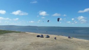 Кайтсерфинг. коса Голенькая