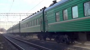 ЧС2к-887 с поездом №17 "Бишкек – Москва"