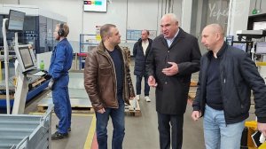 Глава города посетил «ТехноГрупп»