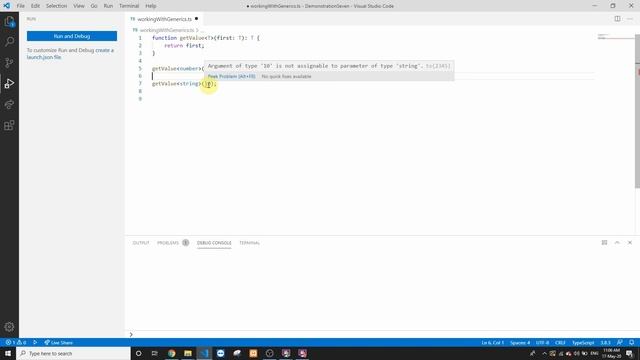 Generics in TypeScript. What are Generics in TypeScript
