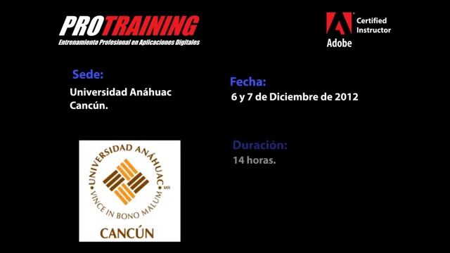 Curso Oficial Photoshop CS6 Extended. Cancún, Quintana Roo. смотреть онлайн