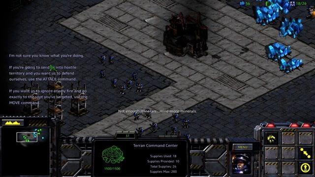 StarCraft: Remastered Campaign Terran Tutorial - Boot Camp (No Commentary Walkthrough) смотреть онлайн