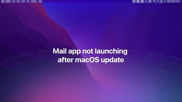Mail App not Working on Mac смотреть онлайн