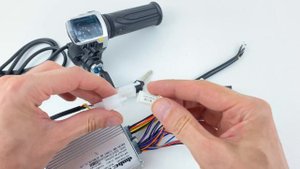 Ручка газа электро квадроцикла, велосипеда 36V