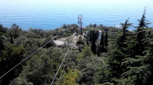 Крым. Санаторий Горный. Канатная дорога