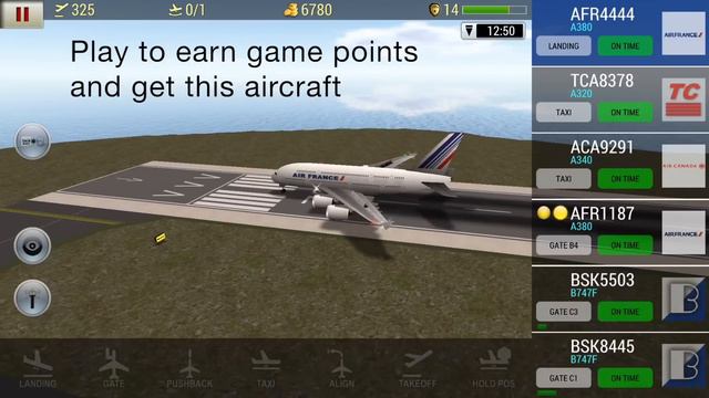 AirBus A380 landing / Game: UnMatched Air Traffic Control / Mobile Top App Review смотреть онлайн