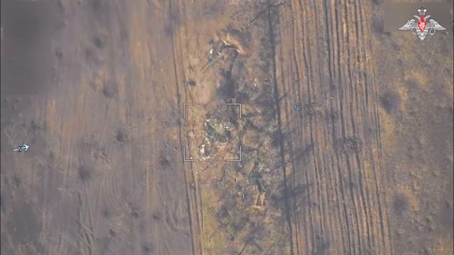 Боевая работа расчета РСЗО «Ураган» группировки войск «Восток»