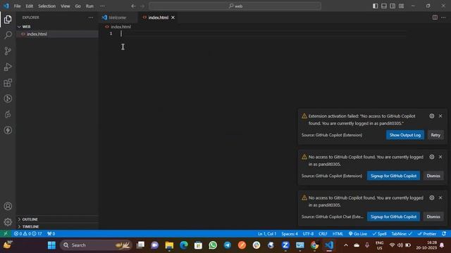 Full Stack Web Development | Overview of vs code intro