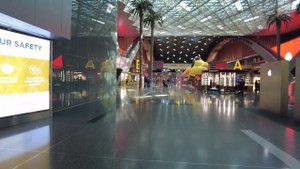 Hamad International Airport Qatar Departure | Walking Tour 4K