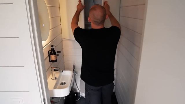 Баня на дровах с панорамным окном в парной. Управляется Алисой! смотреть онлайн