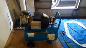 Воздушный компрессор для гаража  DGM AC-252. Краткий обзор.