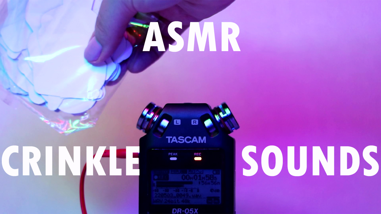 АСМР / ШУРШАНИЕ / БЕЗ РАЗГОВОРОВ / TASCAM / ASMR