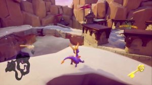 Spyro The Dragon (Reignited) 120% Guide DRY CANYON (ALL GEMS, EGGS, DRAGONS...)