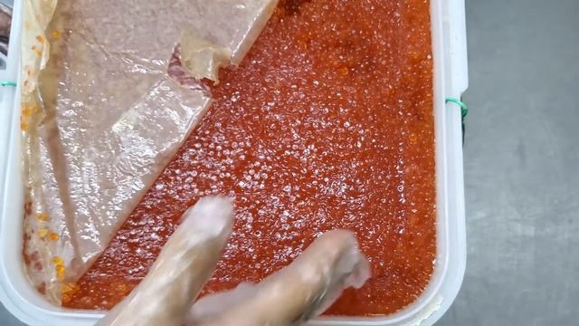 Икра Горбуши 2020. Район вылова Магадан смотреть онлайн