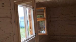 Нанесли антисептик с колером на вагонку в бытовке