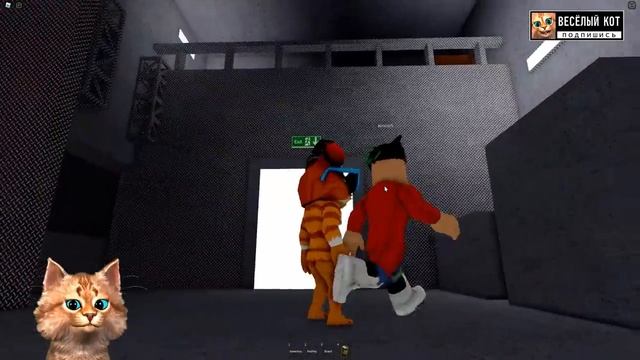 ? СТРАШНАЯ КРЫСА ОХОТИТСЯ ЗА МНОЙ ПОБЕГ ИЗ СЫРНОГО ЛАБИРИНТА В ROBLOX CHEESE ESCAPE Весёлый Кот смотреть онлайн