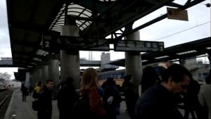 г.Днепр (Днепропетровск) Днепровский железнодорожный вокзал Часть 2