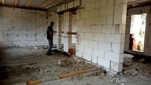 12. Фундамент под кирпичные перегородки