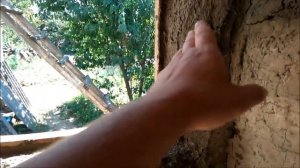 Сложный узел в саманной стене/Дом из глины/Саманное строительство/Новая Жизнь