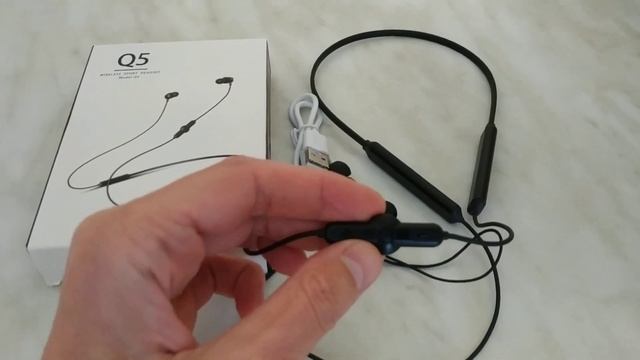 Bluetooth наушники из Китая Q5 (автономность 48 часов) смотреть онлайн