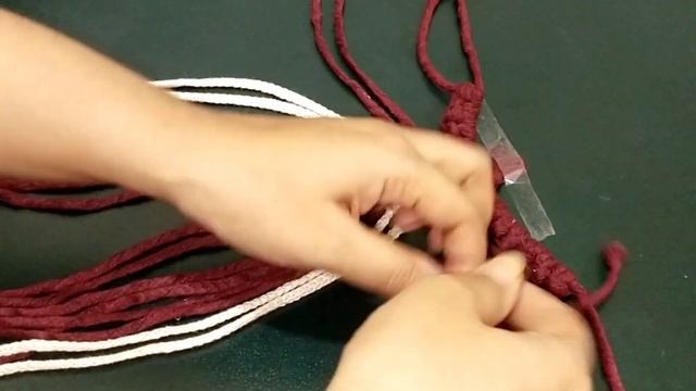 Make a Macrame Leaf - Macrame New Pattern | Boho Macrame Leaf смотреть онлайн