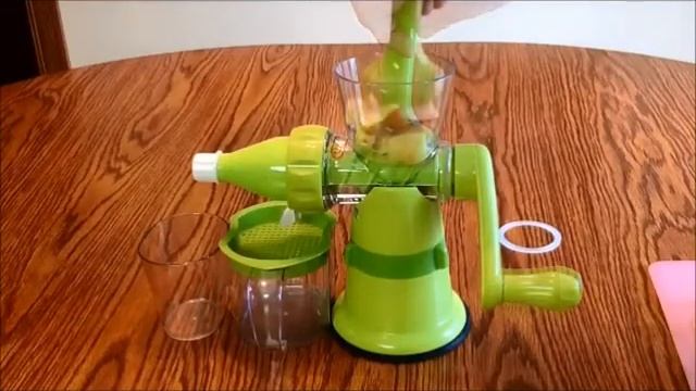 Excellent Chef's Star® Manual Hand Crank Juicer смотреть онлайн