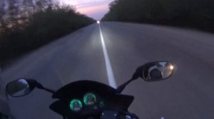 Небольшой прохват на Yamaha FZS 600 FAZER