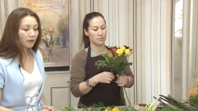 Как сделать букет - советы флористов смотреть онлайн