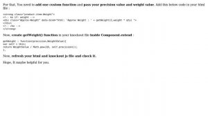 Magento: How to get decimal value of weight in mini cart? (3 Solutions!!)