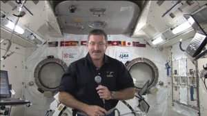 Station Commander Discusses Life and Work in Orbit with Florida Media