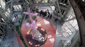 Святейший Патриарх Кирилл освятил скульптуру «Ангела-хранителя Санкт-Петербурга» в «Лахта Центре»