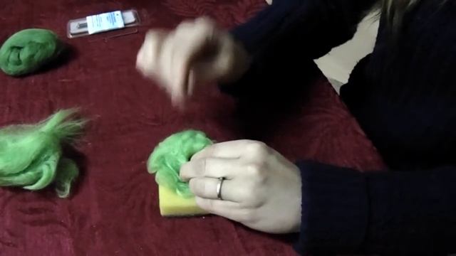 Мастер-класс по сухому валяния "Лягушонок". Урок 1. Клуб "Ямуговский" (г.о. Клин) смотреть онлайн