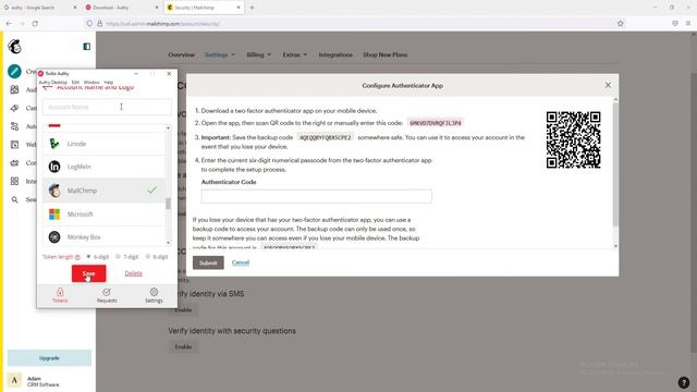 How to Connect Twilio Authy with Mailchimp and Enable Two-Factor Authentication (2FA)? смотреть онлайн