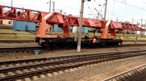 Железнодарожный Кран УК 25-СП