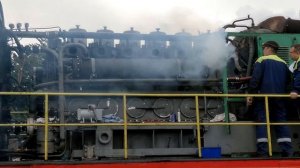 ПОЛНАЯ ЖЕСТЬ!!! ЗАПУСТИЛИ ТЕПЛОВОЗНЫЙ ДИЗЕЛЬ БЕЗ ВЫПУСКНОГО КОЛЛЕКТОРА!!!