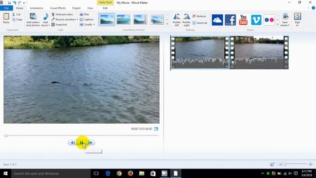 Windows Movie Maker Tutorial for Beginners - Movie Maker Windows 10 Split, Trim & Edit Tips 2016 смотреть онлайн