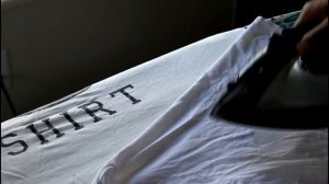 How to iron labels on rayon t-shirts? Let's find out.