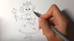 Как нарисовать ПРИНЦЕССУ / How to Draw Princess