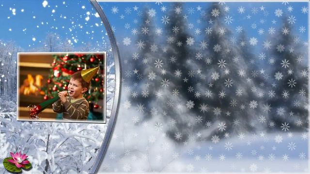 ProShow Producer готовый проект - Зимний (детский) смотреть онлайн