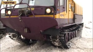 Уникальная демонстрация Вездехода ЧЕТРА ТМ140