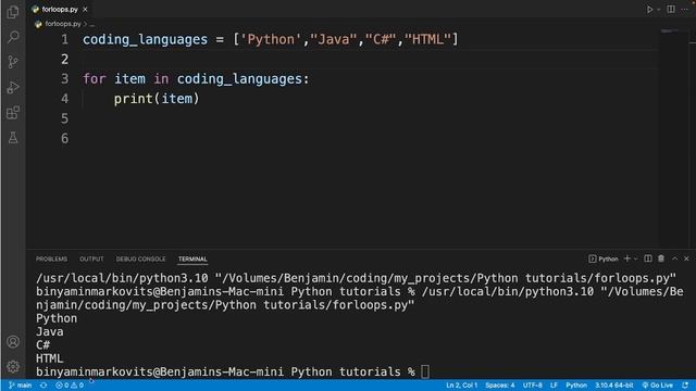 Python For loops kids tutorial | Tutorial 8 | BM coding for kids