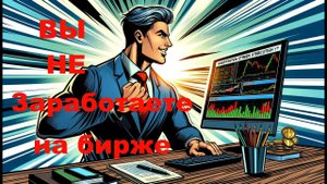 Почему Вы НЕ заработаете денег на Бирже