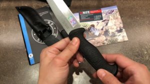 Нож "Линь" Elastrone, серый Stonewash от Кизляр