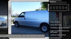 2014 GMC Savana Cargo Van Irvine Orange County GC1780