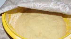 Пирог с брусникой и сметаной