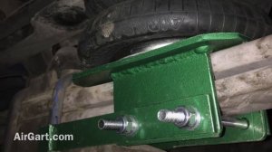 Пневмоподвеска на Mercedes Benz Atego 815 на переднюю ось